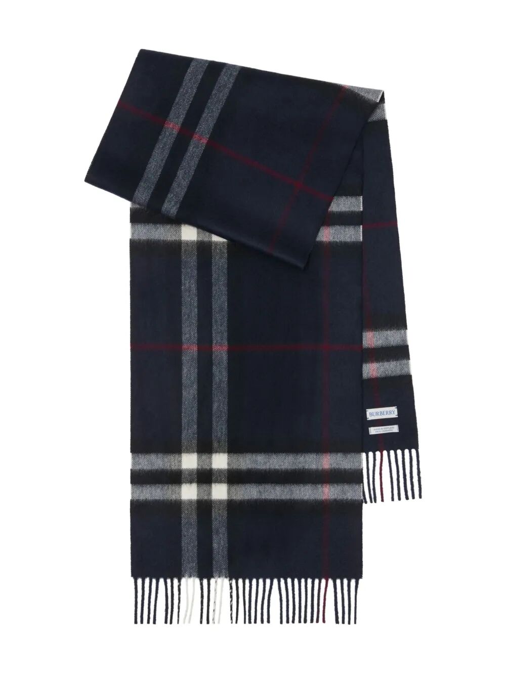Giant Check Cashmere Scarf Women