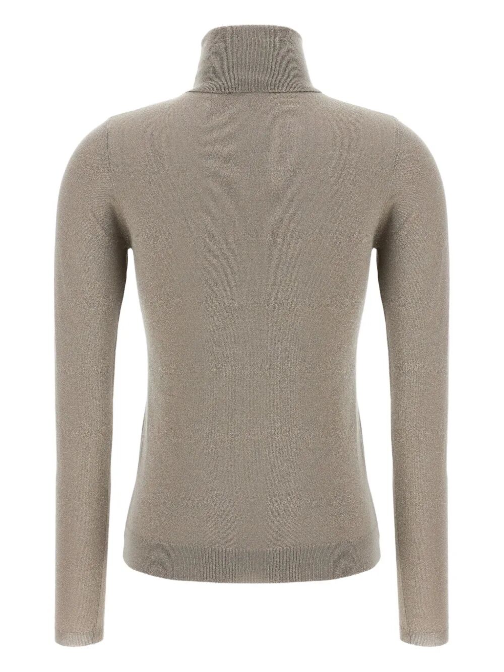 BRUNELLO CUCINELLI Sparkling Cashmere And Silk Lightweight Turtleneck Sweater Women