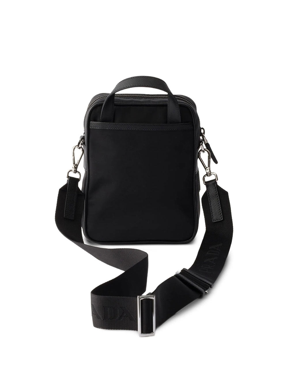 PRADA Prada Men Borsa A Tracolla In Re-Nylon E Saffiano