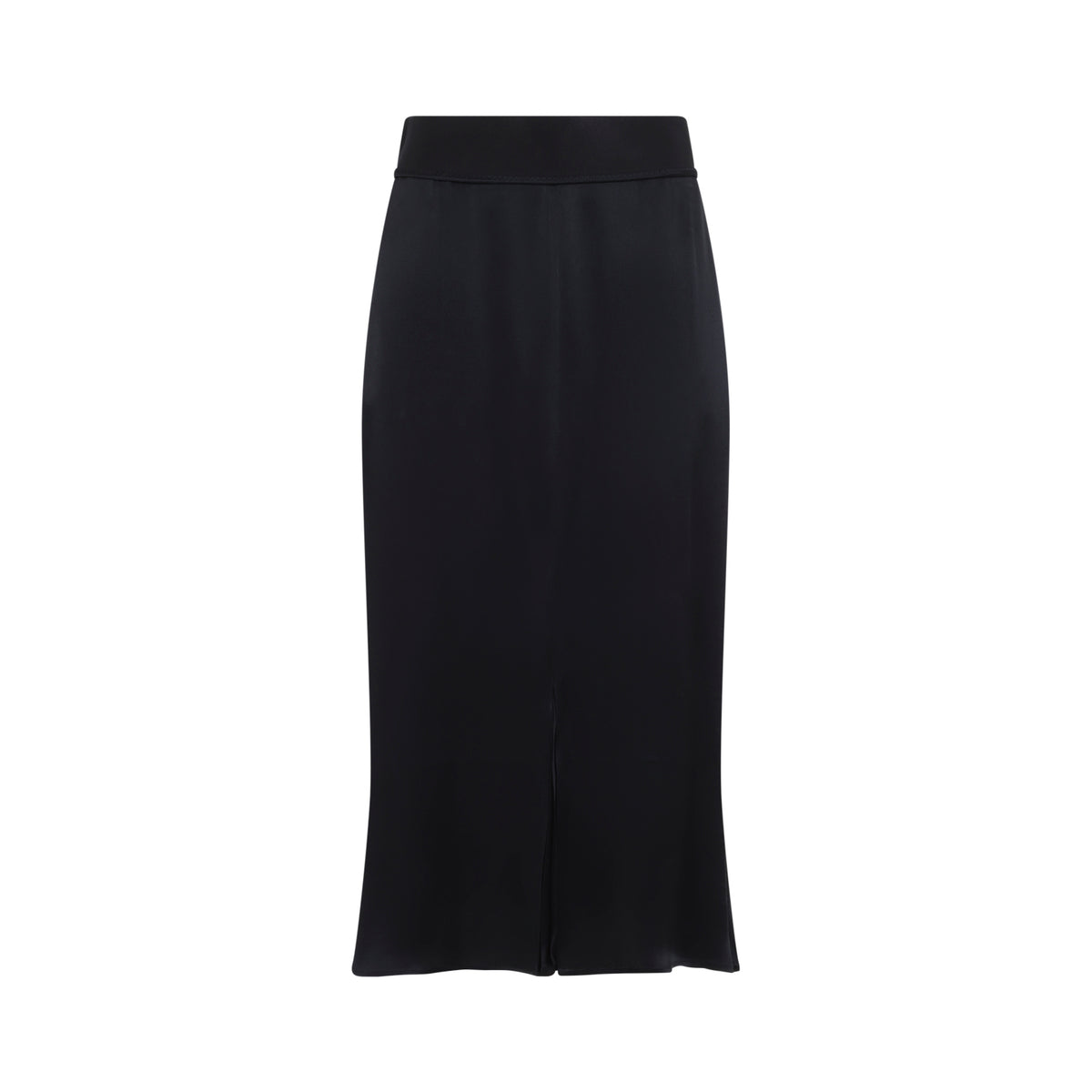 Maison Margiela Satin Midi Skirt Women