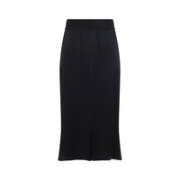 Maison Margiela Satin Midi Skirt Women