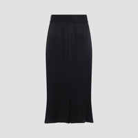Maison Margiela Satin Midi Skirt Women
