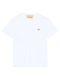 VALENTINO GARAVANI Valentino Garavani Men Valentino Cotton T-Shirt With Vlogo Embroidery