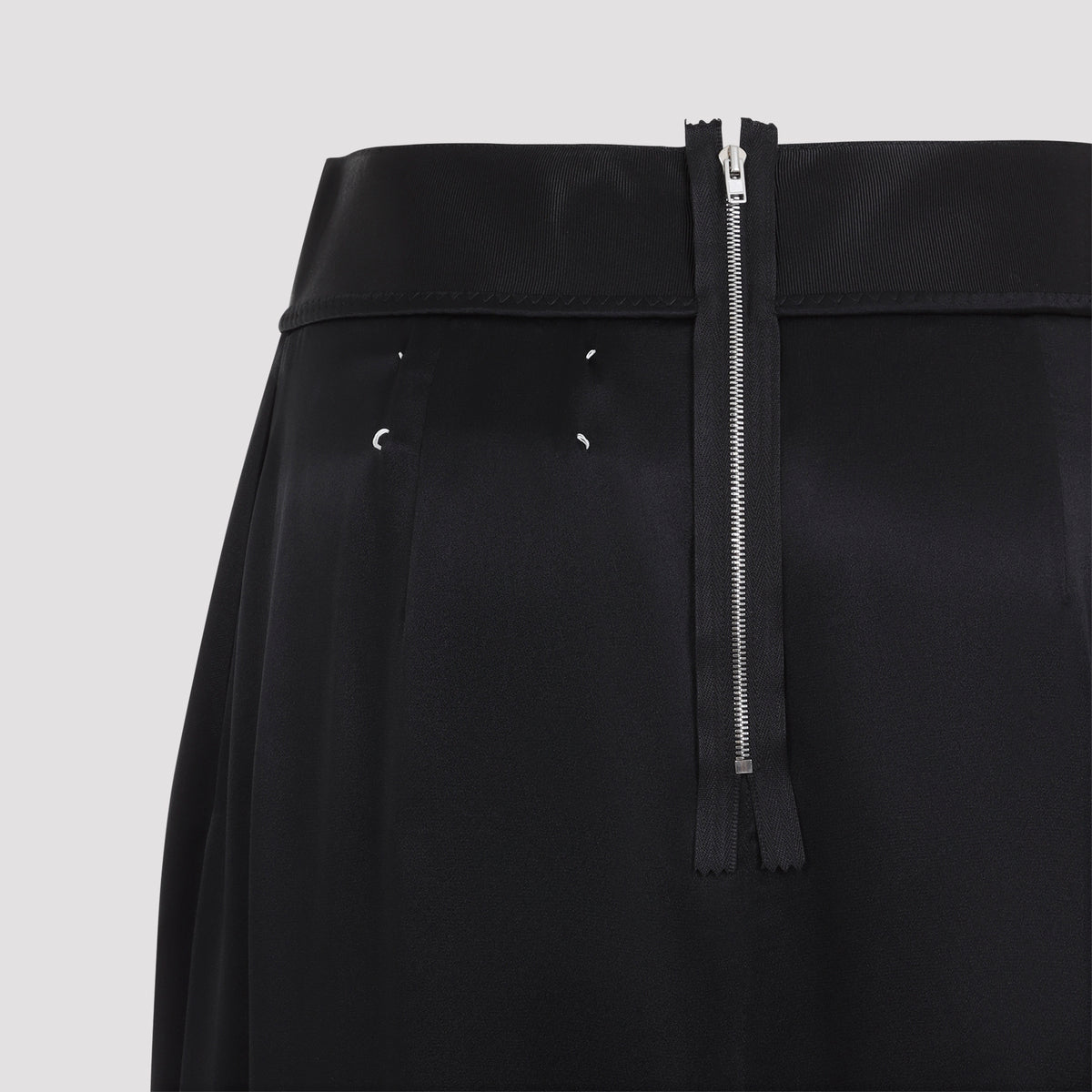Maison Margiela Satin Midi Skirt Women