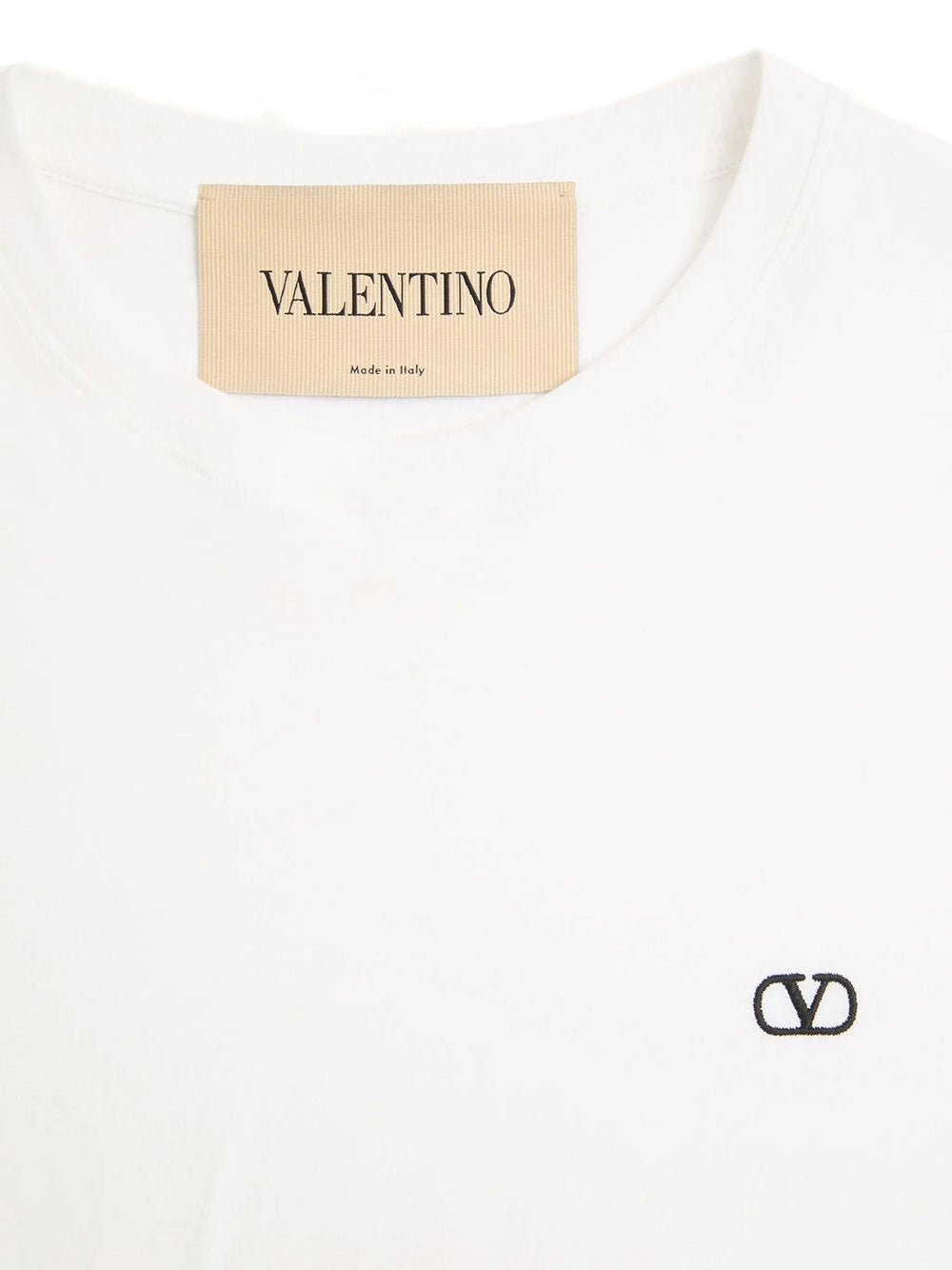 VALENTINO GARAVANI Valentino Garavani Men Valentino Cotton T-Shirt With Vlogo Embroidery