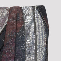 Maison Margiela Sequins Draped Maxi Skirt Women