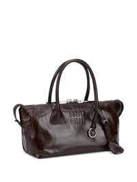 MIU MIU Miu Miu Women Borsa Tote In Pelle Con Logo In Rilievo