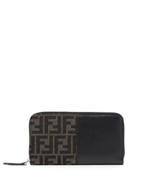 FENDI Portafoglio Zip Around Fendi Grace Women