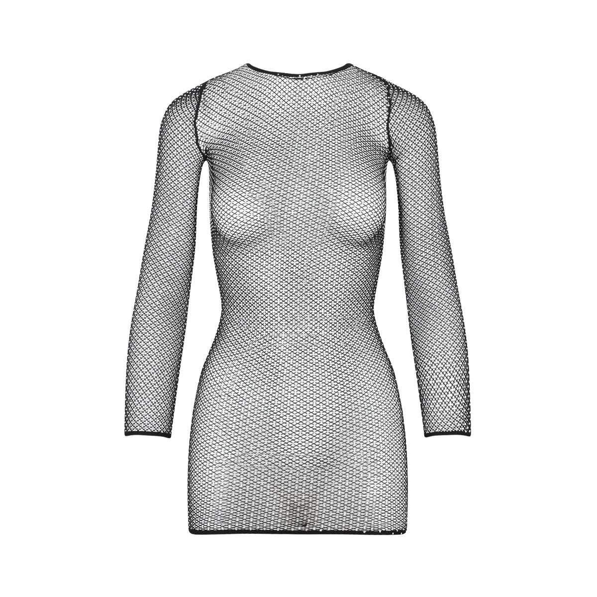 Balenciaga Crystal Mesh Mini Top Women