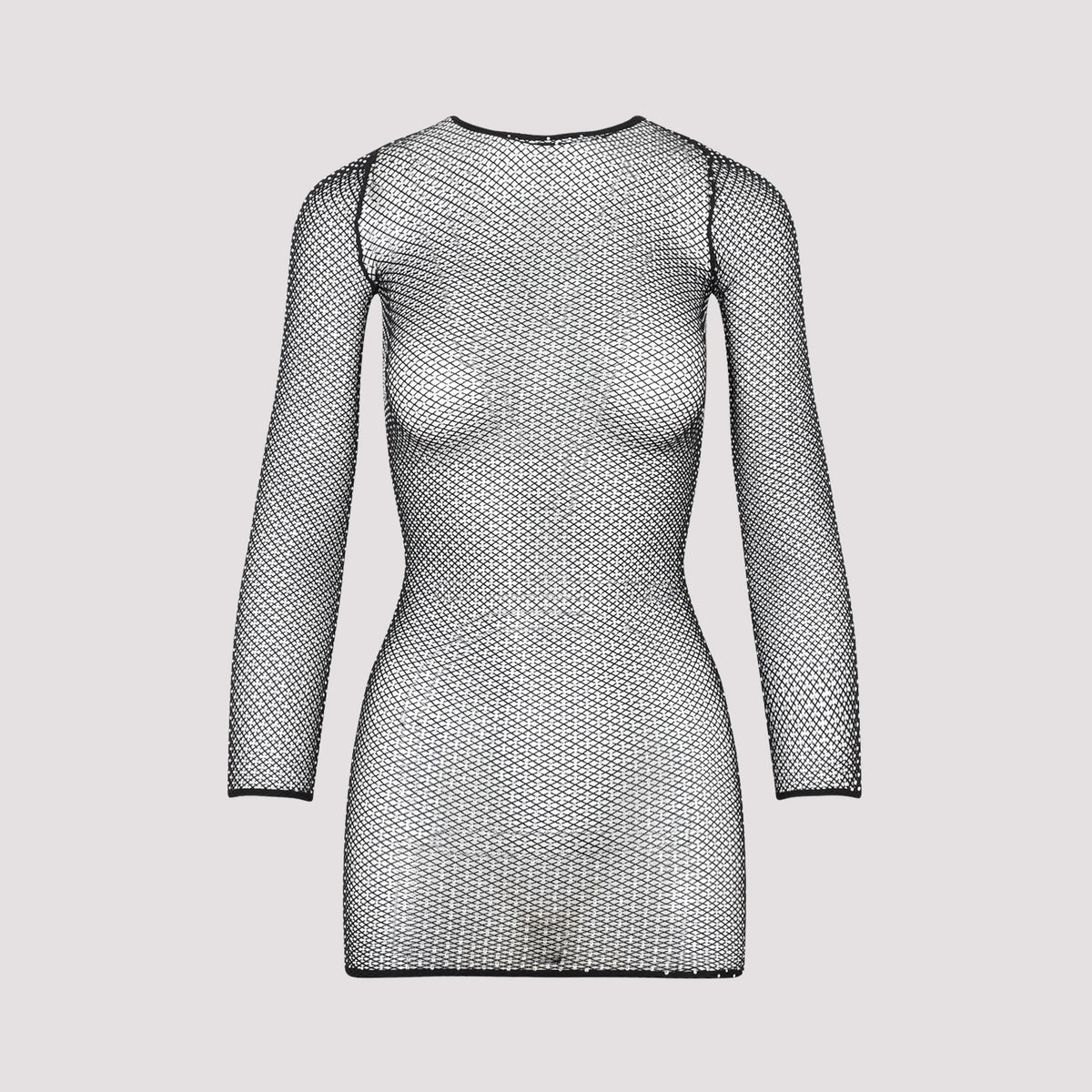 Balenciaga Crystal Mesh Mini Top Women