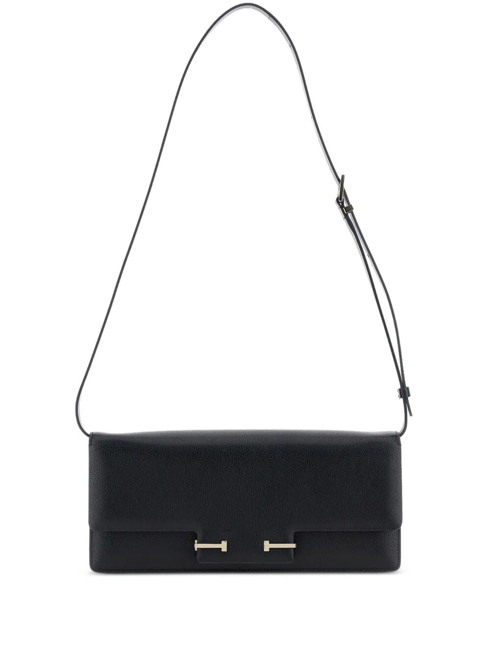 TOM FORD Supple Grain Leather Aube E/W Shoulder Bag Women