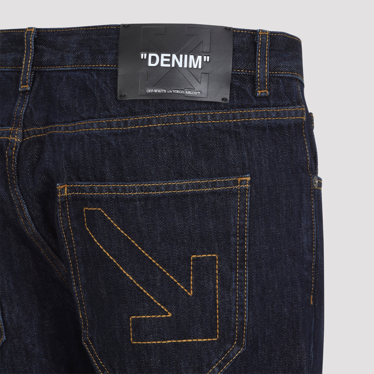 OFF-WHITE Off White Half Arrow Slim Relax Jeans Men
