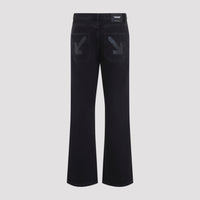Off-White Half Arrow Slim Relax Jeans Men