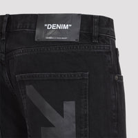 Off-White Half Arrow Slim Relax Jeans Men