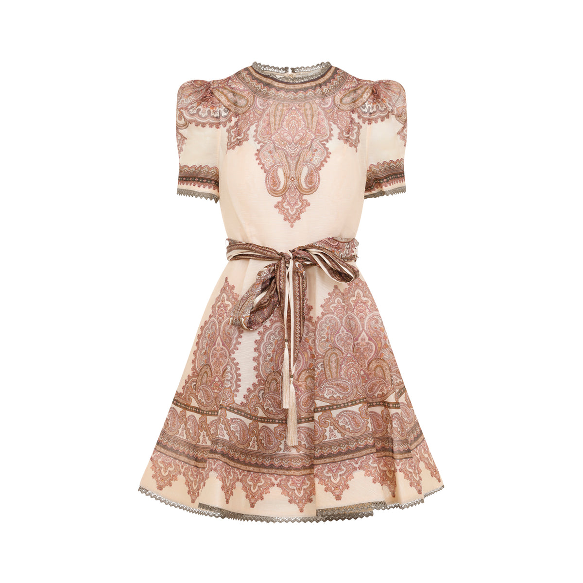 Zimmerman Acent Picnic Mini Dress Women