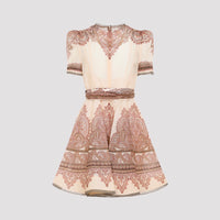Zimmerman Acent Picnic Mini Dress Women