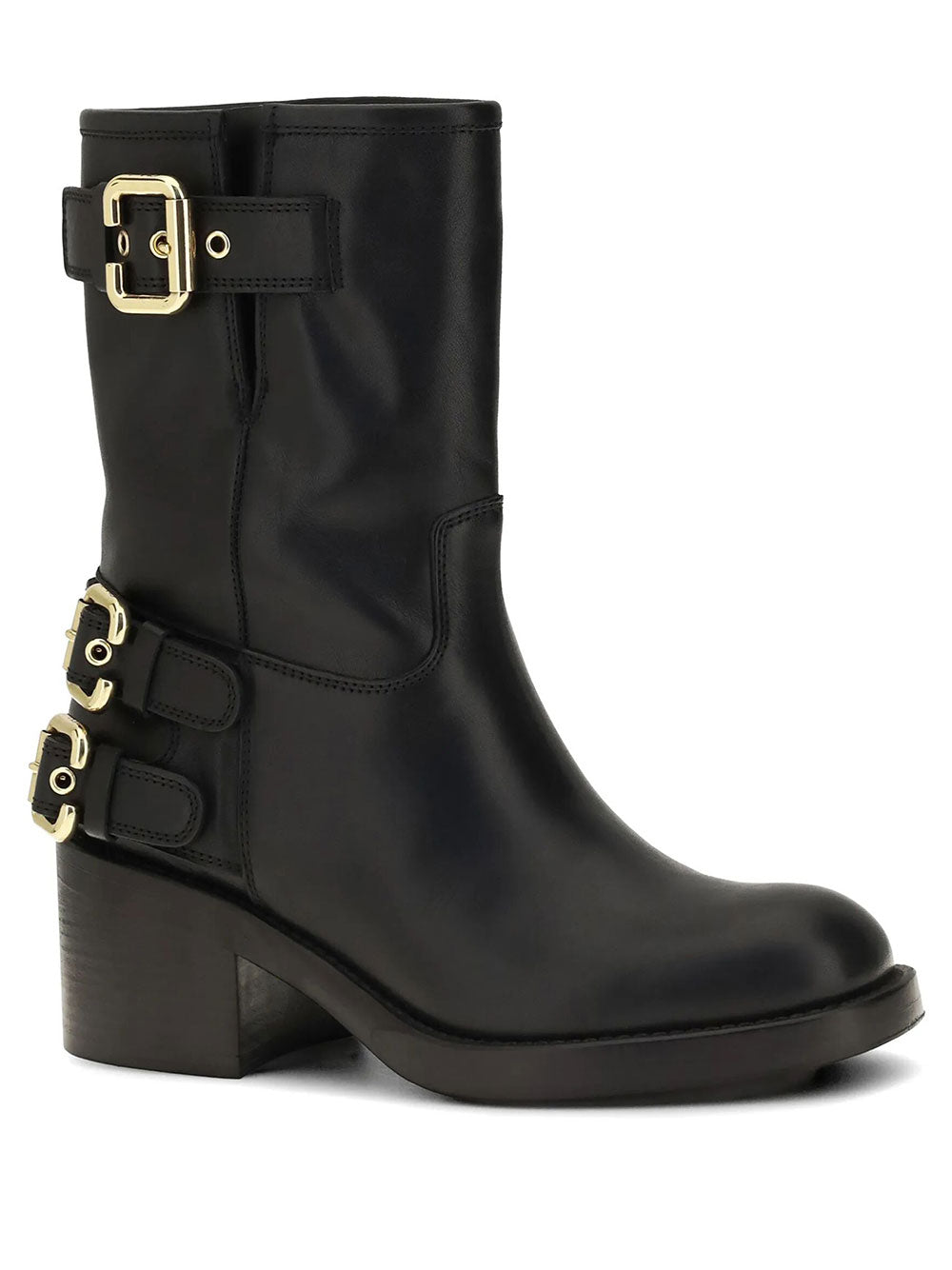 CHLOE Chloe Women Stivaletti "Dakota" In Pelle Semi Lucida