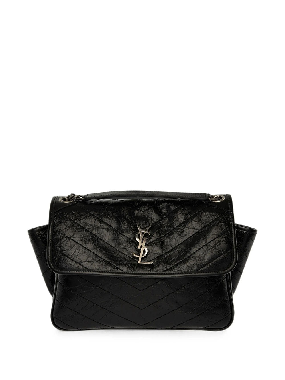 SAINT LAURENT PARIS Borsa "Niki Tripouch" In Pelle Vintage Women