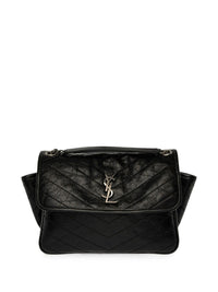 SAINT LAURENT PARIS Borsa "Niki Tripouch" In Pelle Vintage Women