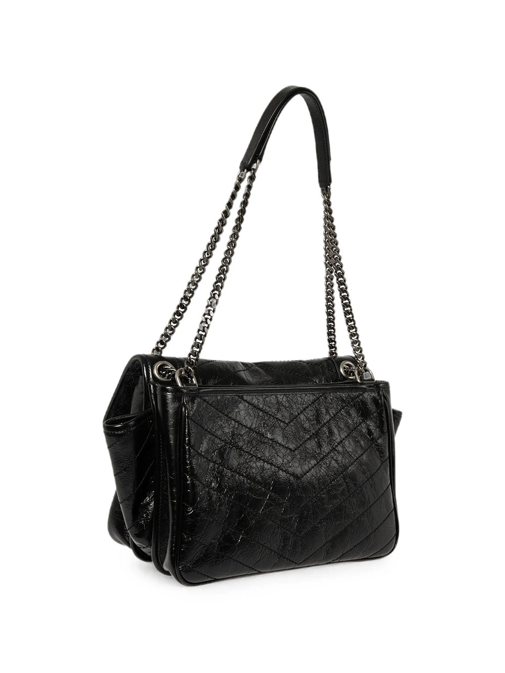SAINT LAURENT PARIS Borsa "Niki Tripouch" In Pelle Vintage Women