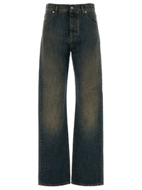 FENDI Jeans Lunghi In Denim Lavato Women