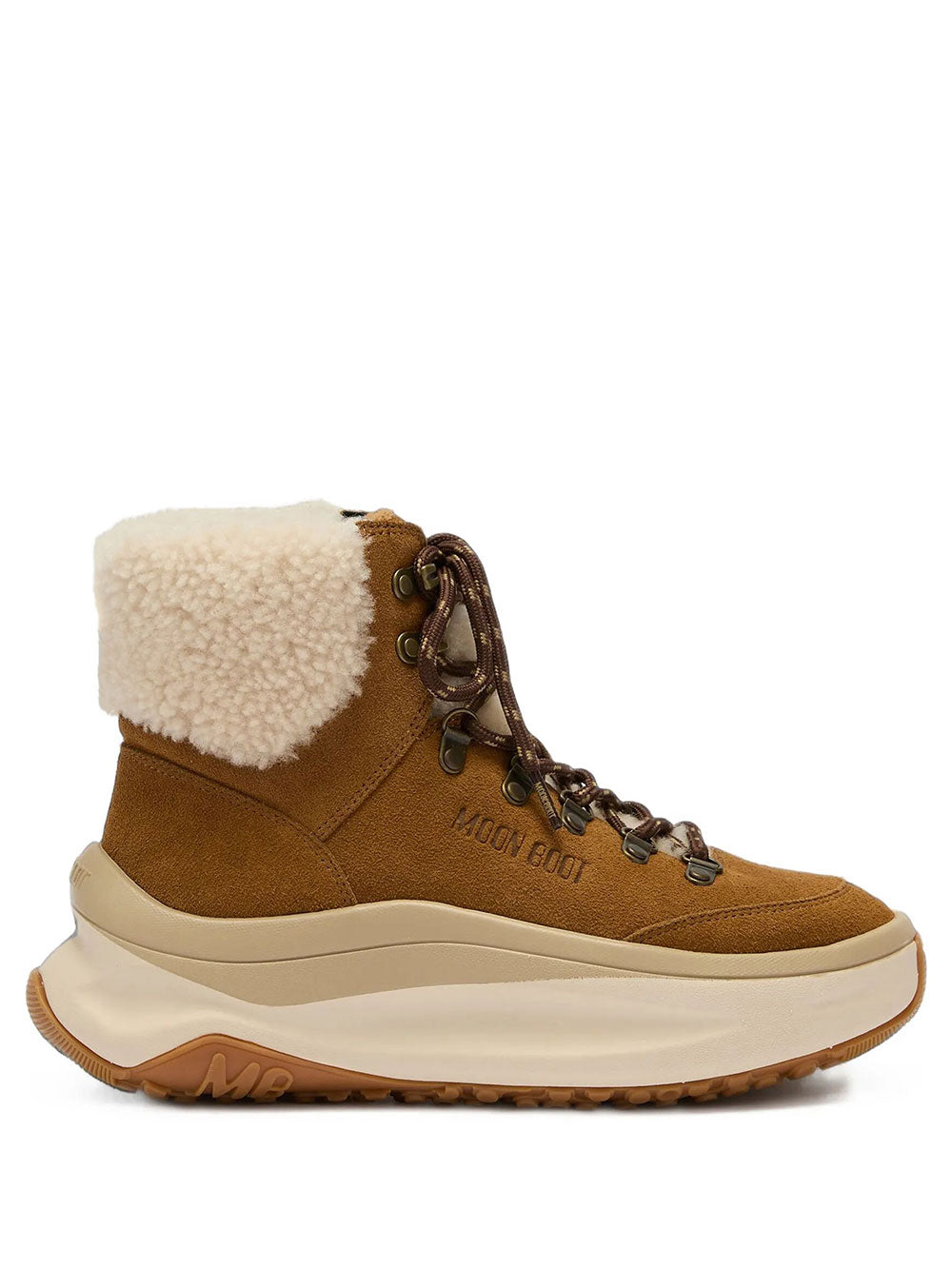Sneakers "Moon247 City Mid" In Shearling Women