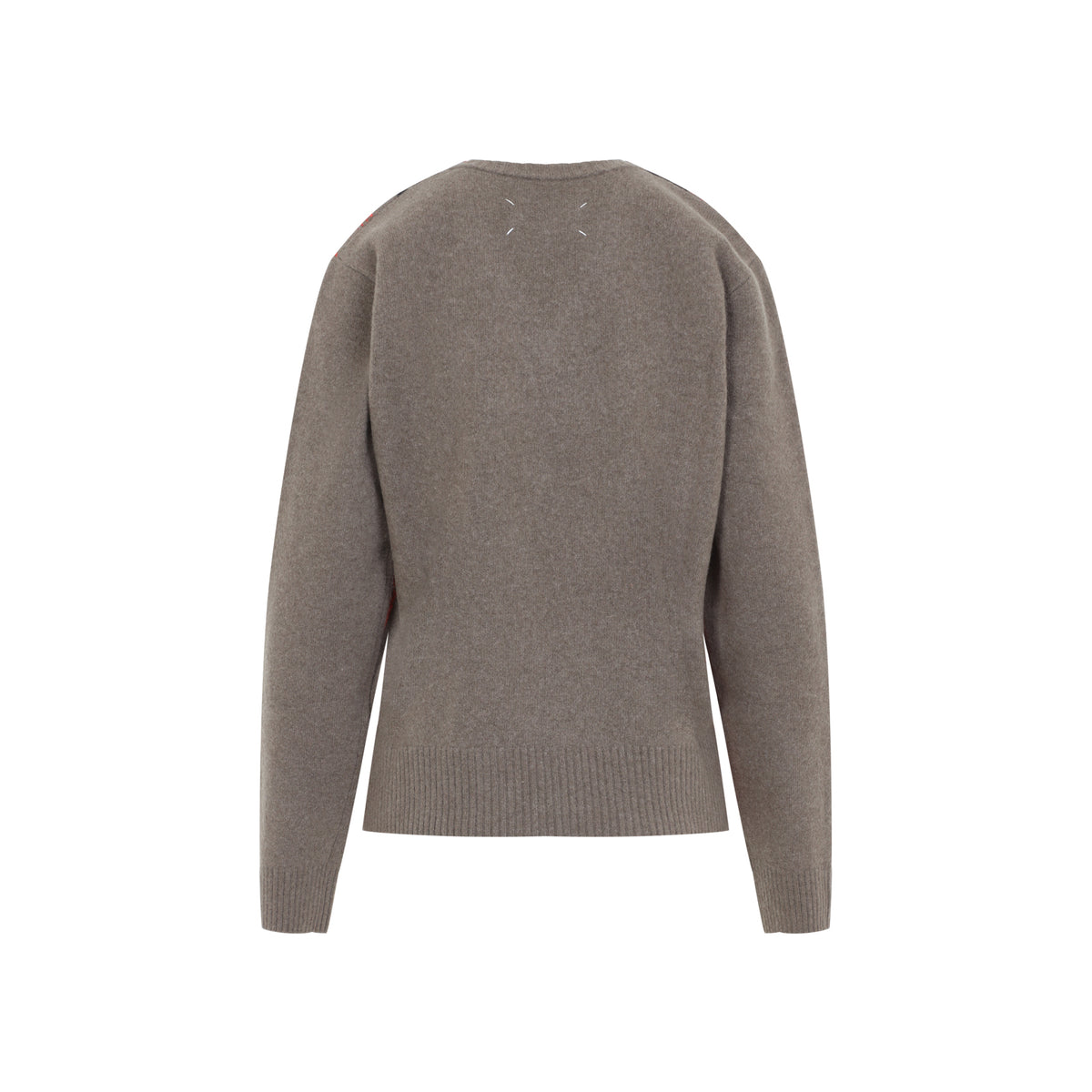 MAISON MARGIELA Maison Margiela Overpainted Argyle Sweater Unisex