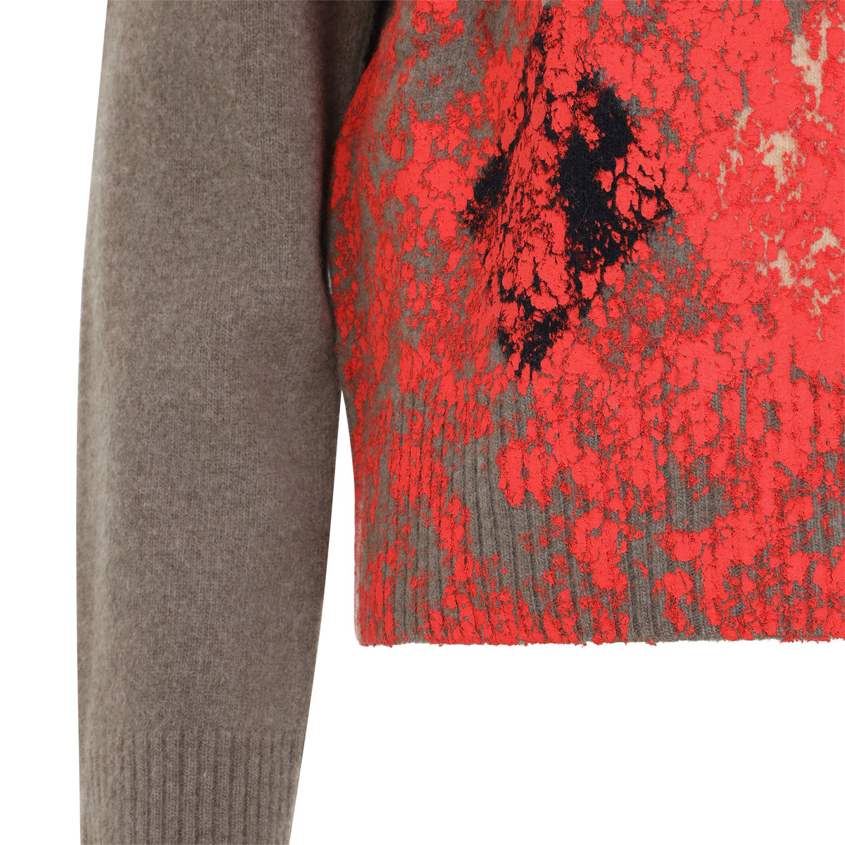 MAISON MARGIELA Maison Margiela Overpainted Argyle Sweater Unisex