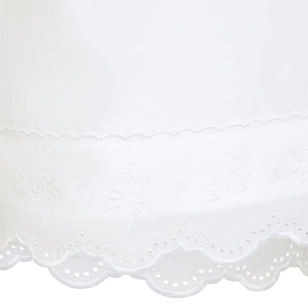 SIMONE ROCHA Simone Rocha Cropped Puff Sleeve Lace T-Shirt Women