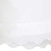 SIMONE ROCHA Simone Rocha Cropped Puff Sleeve Lace T-Shirt Women