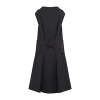 SIMONE ROCHA Simone Rocha Boxy Peplum Bow Detail Dress Women