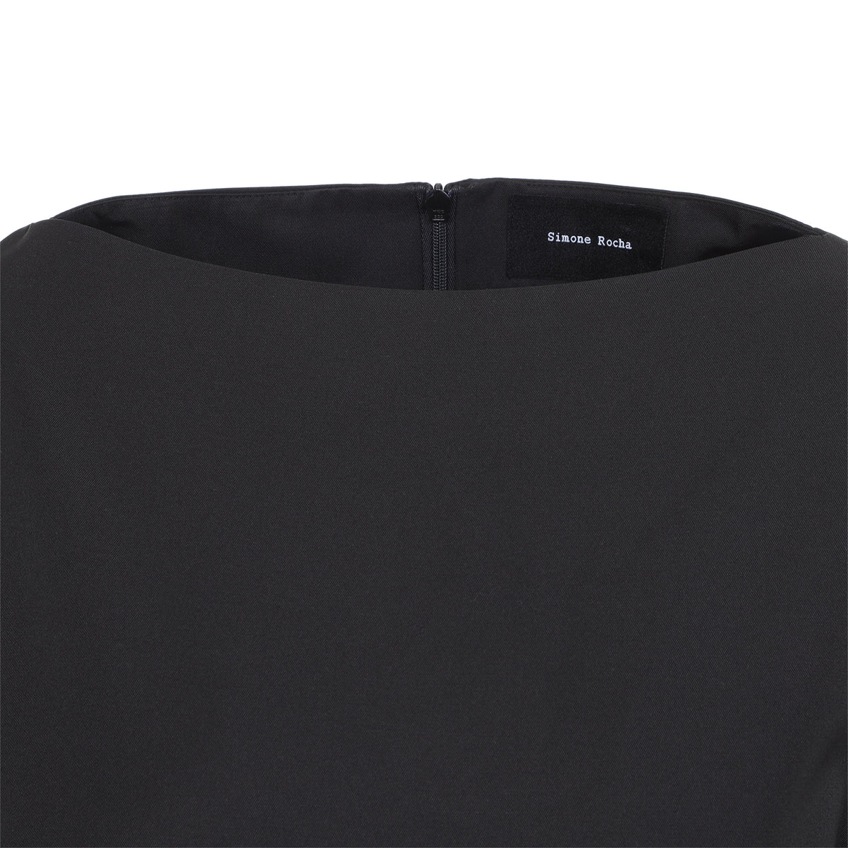 SIMONE ROCHA Simone Rocha Boxy Peplum Bow Detail Dress Women