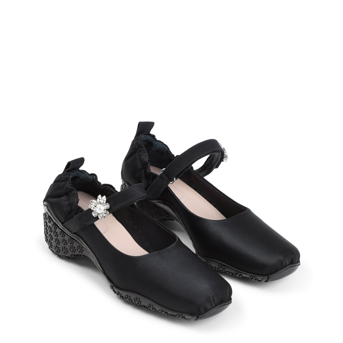 SIMONE ROCHA Simone Rocha Satin Ballet Runner W Single Emb Women