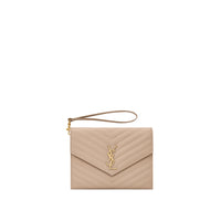 SAINT LAURENT Saint Laurent Cassandre Matelasse Pouch Women