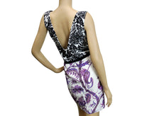Gucci Gucci Women's V-Neck Runway Multi Color Silk Floral Dress