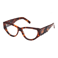 MCM Eyeglasses Cat Eye Full Rim, Dark Havana Frame and Clear Demo Lenses Lens MW5004052