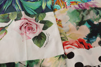 Dolce & Gabbana Multicolor High Waist Hot Pants Women's Shorts