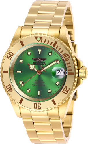Invicta Men's Pro Diver Green Dial Watch - 28665