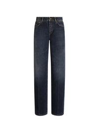 Dolce & Gabbana Women 5-Pocket Denim Trousers