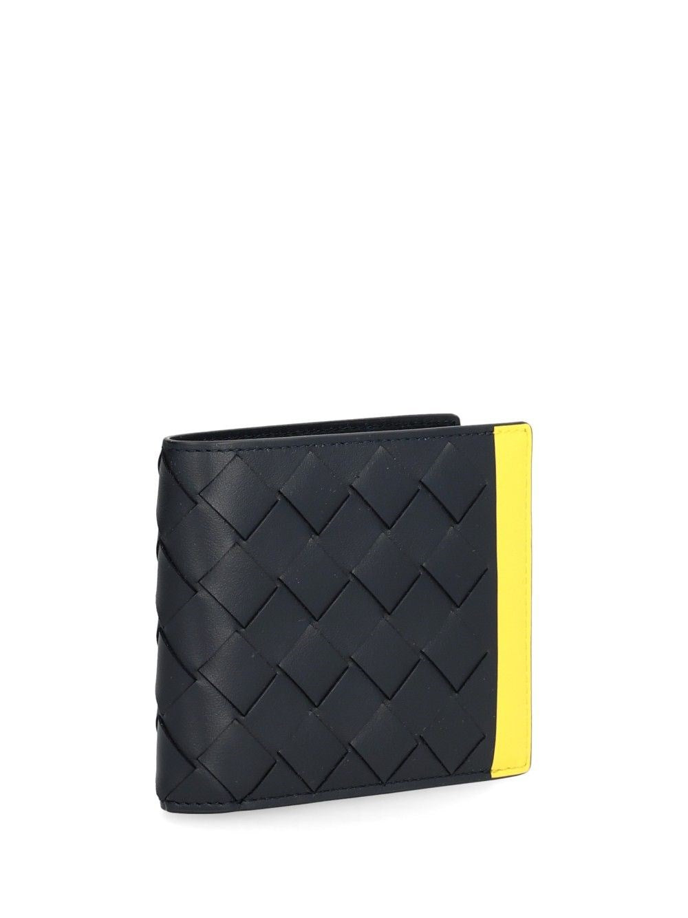 Bottega Veneta Men Braided "Bi-Fold" Wallet