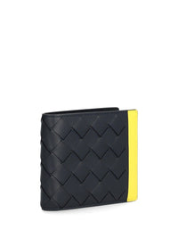 Bottega Veneta Men Braided "Bi-Fold" Wallet