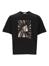 Versace Men Regular-Fit Cotton Jersey T-Shirt With Print