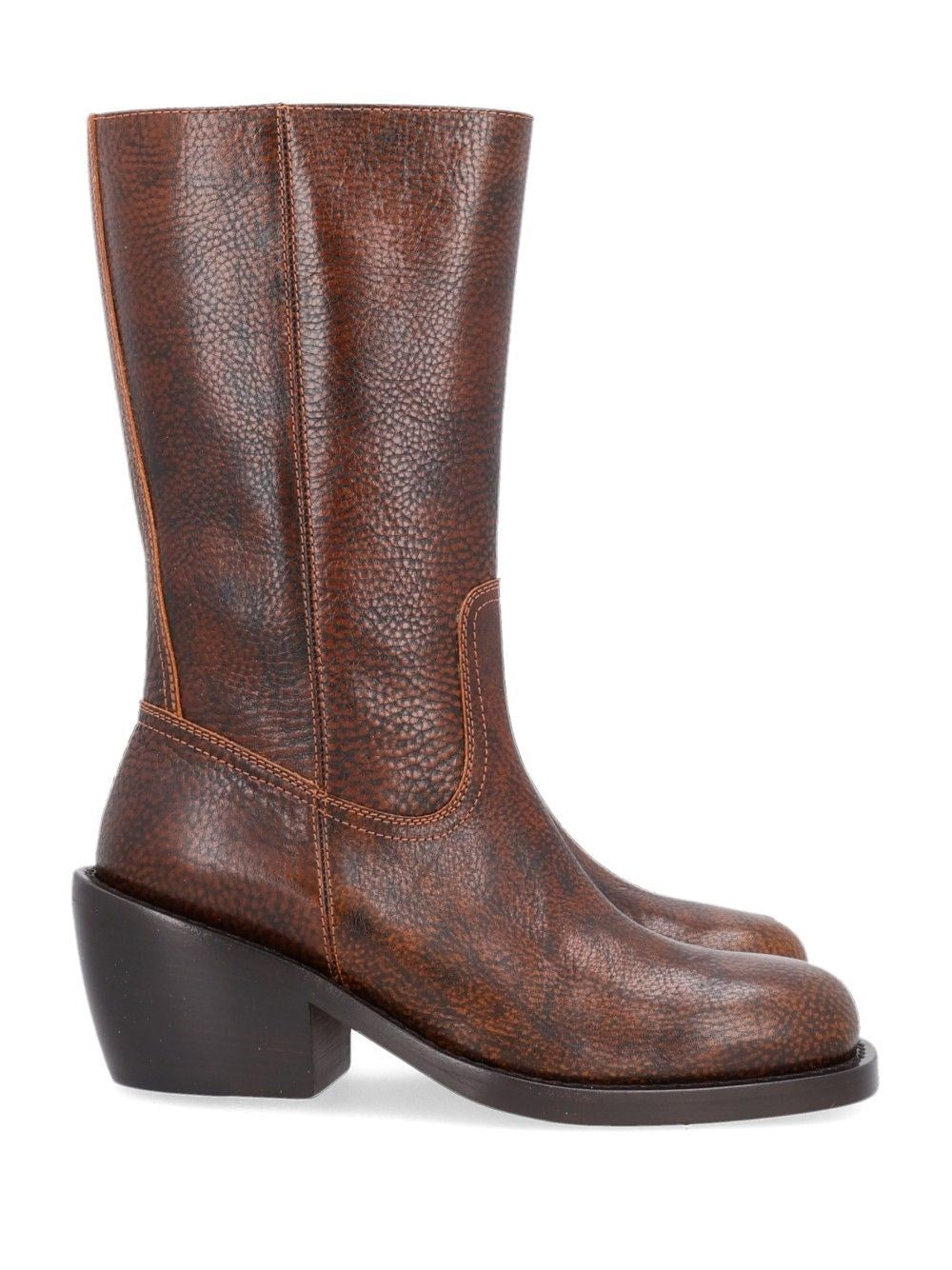 Dries Van Noten Women Ankle Boot With A Buckle