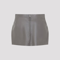 Rick Owens Fog Cutoff Mini Skirt Women