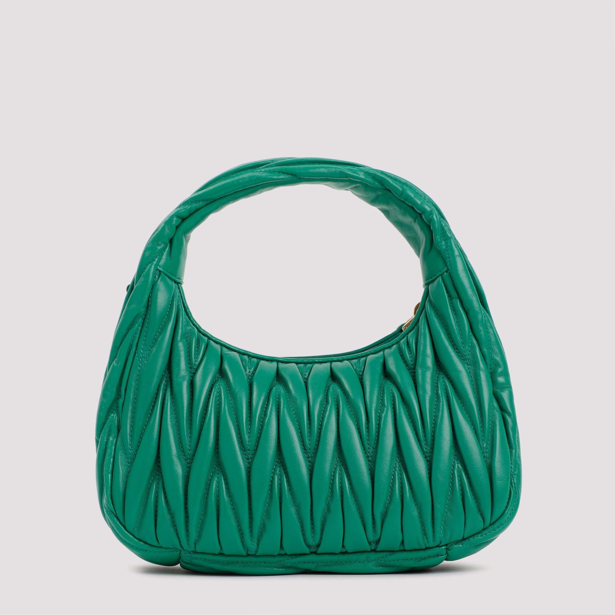 Miu Miu Small Wander Matelassé Hobo Bag Women