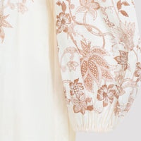 Zimmermann Indra Plunge Midi Dress Women