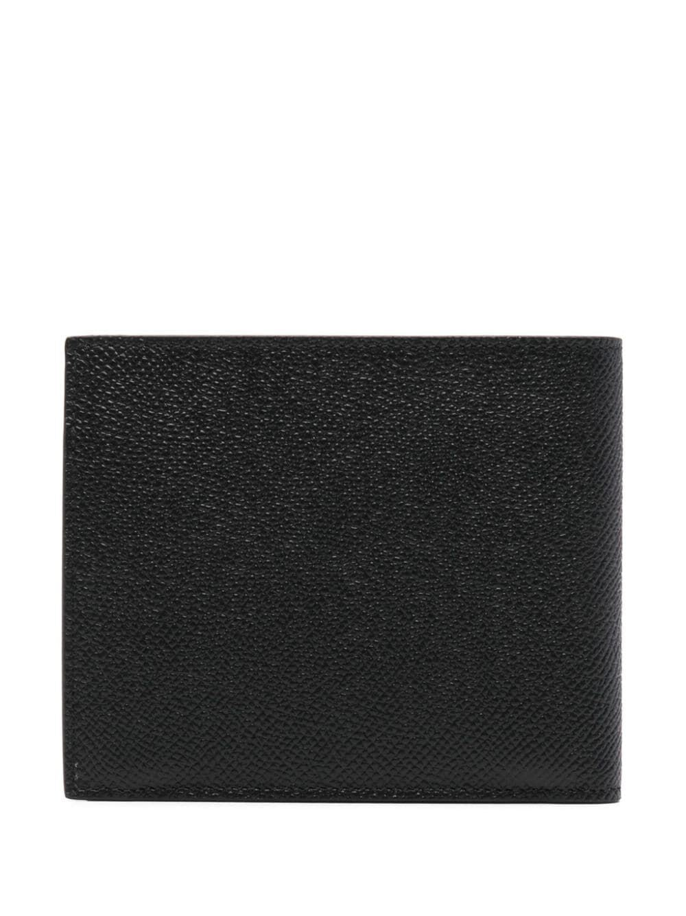 Ferragamo Men Gancini-Plaque Grained Leather Wallet