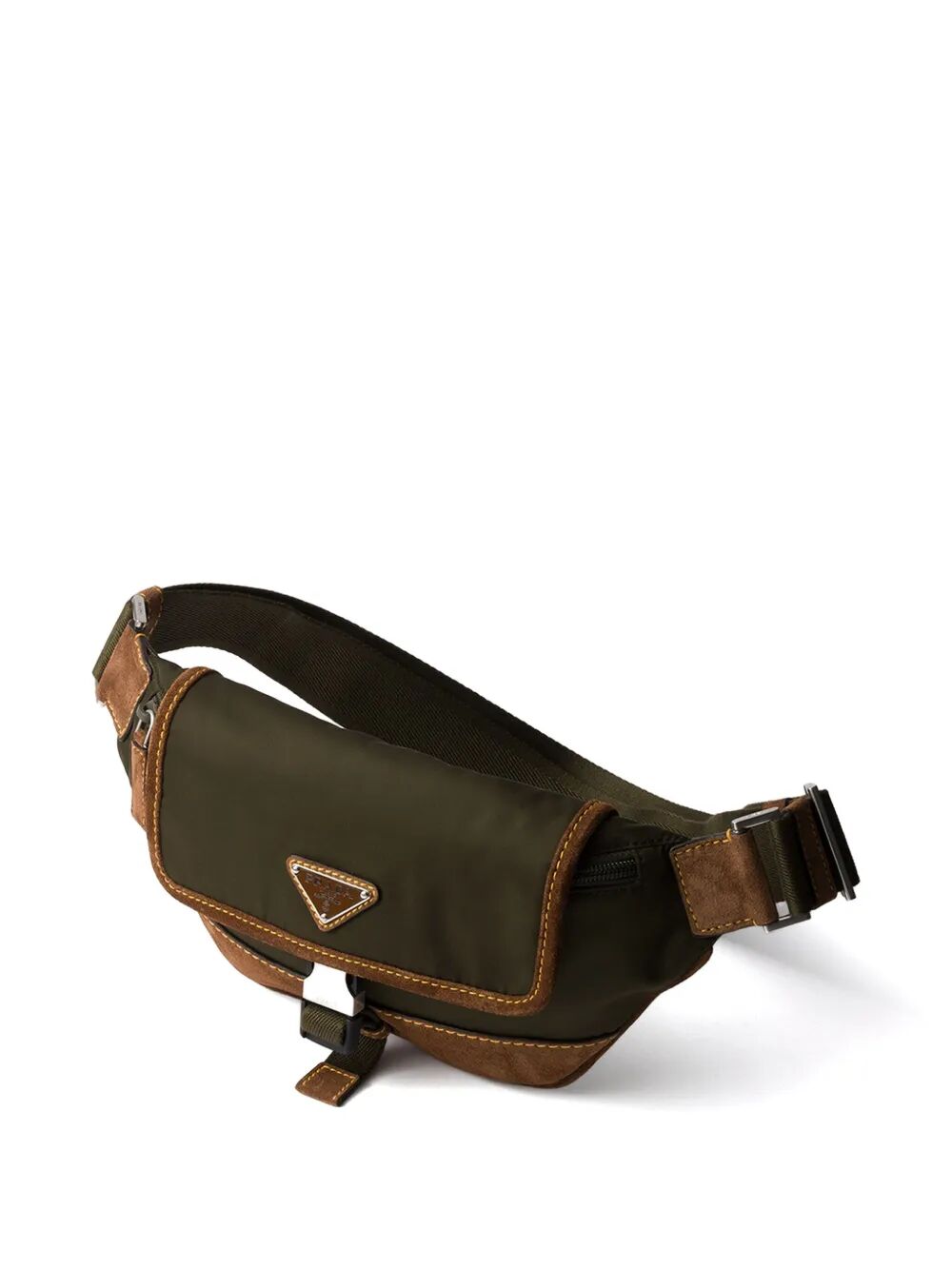 PRADA Re-Nylon And Suede Belt Bag Women
