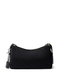 Prada Women Prada Aimée Large Re-Nylon And Leather Shoulder Bag With Padlock