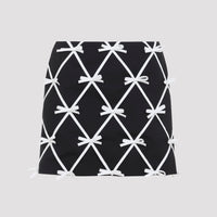 Moschino Bow Mini Skirt Women